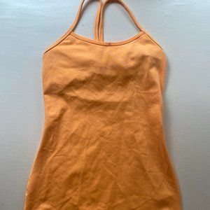 Lululemon bright orange tank top!